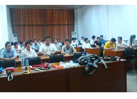 云南西雙版納局安全產品相關培訓