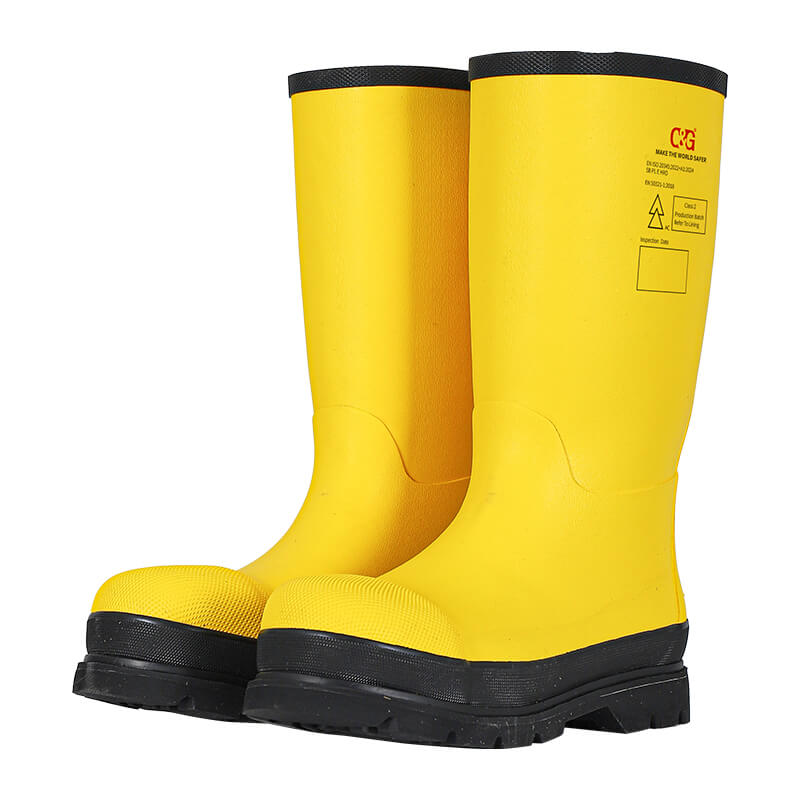 黃色20KV絕緣靴